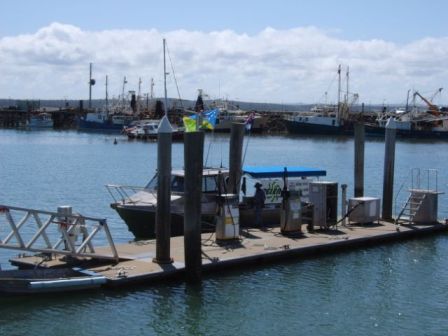 Refuelling at Hervey Bay